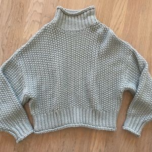 Chunky Knit Turtle Neck Sweater Size XS